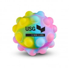 Tie Dye Push Pop Ball TY445 Tie Dye Push Pop Ball TY445