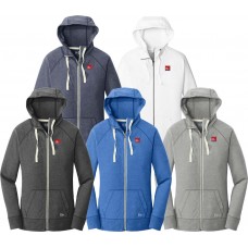 New Era Ladies' Full Zip Hoodie LWLNEA122 New Era Ladies' Full Zip Hoodie LWLNEA122